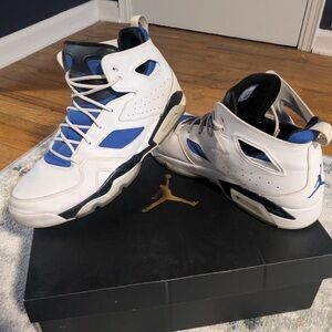 Jordan Flightclub 91 White Hyper Royal Black size 14 mens 2021